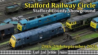 Stafford Railway Circle  Model Railway Exhibition 2024 [upl. by Flora]