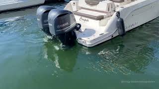 Sideshift ST230Dual Outboard Stern Thruster in Action [upl. by Acinelav]