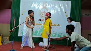 Subho Maha Sasthi  Durga Pujo 2024Abak Jalpan Play by Kids 4Sight Greenleaf r First Durga Pujo [upl. by Aicenek]