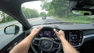 2024 Volvo S60 Recharge POV Driving Impressions [upl. by Iliak]