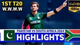 Pakistan VS southafrica first t20 live match [upl. by Aihcila]