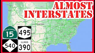 Why THESE Highways Are Not Yet Interstates  The ALMOST Interstates [upl. by Eiruam216]