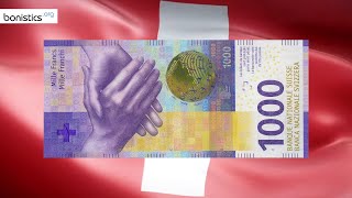 Europes most valuable banknote Switzerland 1000 francs 2017 [upl. by Goldwin957]