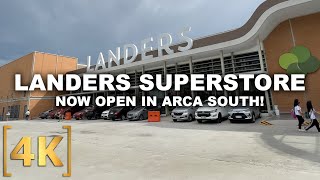 The BIGGEST Landers Superstore Yet NOW OPEN in Arca South Taguig  Full Walking Tour  Philippines [upl. by Ulrich]