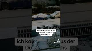 Schnee in München 😱🥶☃️ schnee münchen weißeweihnachten shorts [upl. by Thistle]