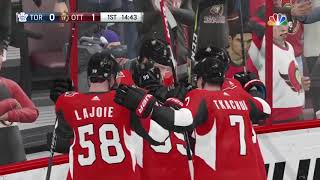 WHAT IF Accurate Ottawa Senators Goal Horn in NHL 19 [upl. by Dahsar170]