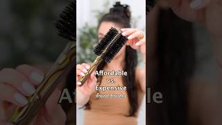 Should you get an expensive or affordable Round Brush  Oribe vs Olivia Garden HONEST REVIEW hair [upl. by Anidnamra]