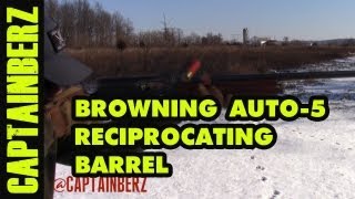 Browning Auto5 Reciprocating Barrel Remington Model 11 Savage 720 [upl. by Oicapot]