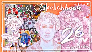 🌷Sketchbook 26 tour🌷 [upl. by Ralf]