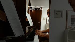 Lezione 161 Romanza eseguita al pianoforte acustico [upl. by Akimot355]