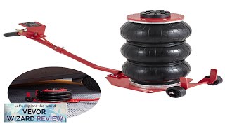 VEVOR Air Jack 3 Ton6600 lbs Triple Bag Air Jack Airbag Jack Review [upl. by Edouard]