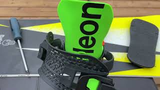 Bataleon Bindings Unbox and Setup  Blaster Asymwrap 2023 LXL  Party Wave 151 Board [upl. by Eded]