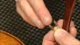 How to Change a Violin Tailpiece [upl. by Peppy]