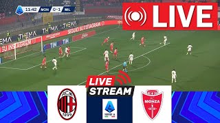 🔴LIVE Monza vs AC Milan  Serie A 2425  Match Live Today fc24 gameplay [upl. by Kylie338]