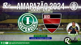 INDEPENDENTE X TREM  AO VIVO AMAPAZÃO SICRED 2024  11032024 [upl. by Attevaj]