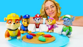 Paw Patrol in Nicoles Spielzeug Kindergarten  Lehrreiches Video für Kinder  2 Folgen am Stück [upl. by Atteyram960]