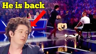 X Factor Judge Breaks Guitar Dmytro Shurov is BACK [upl. by Llenehs602]