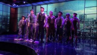 Disneys NEWSIES Performs on quotThe Viewquot [upl. by Wini454]