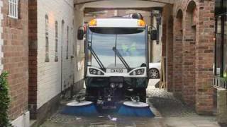 Archive Johnston Sweepers C400 MidSized Sweeper [upl. by Alletsirhc153]