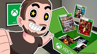 Comprei uma CAIXA MISTERIOSA com 20 jogos de XBOX 360 aleatórios [upl. by Atteuqaj]