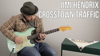 Jimi Hendrix Crosstown Traffic Guitar Lesson  Tutorial [upl. by Honor510]