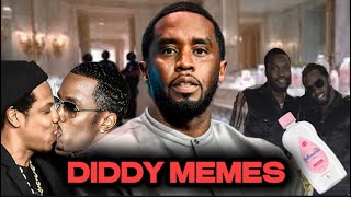 FUNNIEST P Diddy MEMES Compilation [upl. by Brentt]