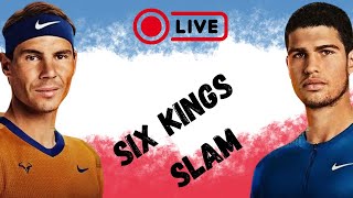 ATP LIVE CARLOS ALCARAZ VS RAFAEL NADAL ATP SIX KINGS SLAM 2024 TENNIS MATCH PREVIEW STREAM [upl. by Raffarty542]