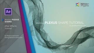 Abstract 3D Plexus Shape  After Effects Tutorial [upl. by Uthrop]