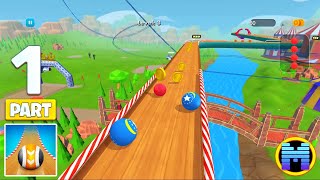 SKY BALL JUMP  GOING BALL 3D GAME GAMEPLAY Ep 1 LEVEL 110 [upl. by Mairem]