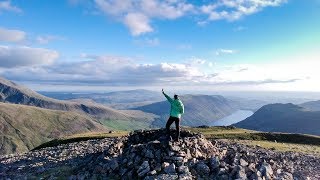 Kirk fell chalenging route from Wasdale head  LAKE DISTRICT [upl. by Accever786]