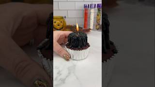 Candle cupcakes 🕯️🧁🖤 cakedbyrach halloween cake cakeart cupcakes cakeart candle shorts [upl. by Alemak]