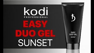 Easy Duo Gel KODI PROFESSIONAL [upl. by Eudoca]