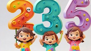 Numbers Song 1  100  Counting by 1 to 100  123kids  Counting Number For Kids  Learn Counting [upl. by Fu]