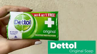 Dettol Original Soap Review  Dettol Soap [upl. by Airda700]