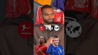 BUNDESLIGA vs THE WORLD JONATHAN TAH DECIDES 🇩🇪 shorts football soccer [upl. by Devonna]