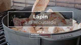 Lapin à la moutarde  Recette [upl. by Oca]