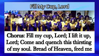 Fill My Cup Lord Hymnal Worship [upl. by Yttig]