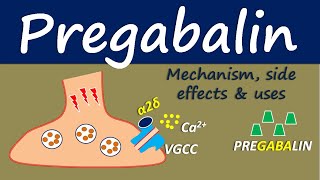 Pregabalin  Mechanism side effect and uses [upl. by Croydon]