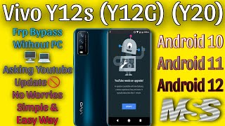 Vivo Y12s Frp Bypass Android 11  Vivo Y12G Frp Bypass Android 11  Vivo Y12s Frp Bypass 2024 [upl. by Benis]