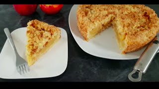 Gâteau aux pommes sans oeufs très facile [upl. by Aiyn118]