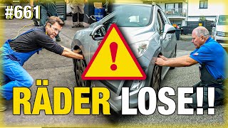 UNGLAUBLICH ⚠️☠️⚠️ Alle 4  Räder lose am Peugeot  ElektroMini 🔋 Wie gut ist der Akku WIRKLICH [upl. by Kinsman]