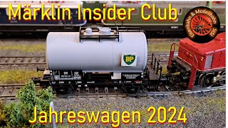 Märklin Insider Jahreswagen Spur H0 2024 [upl. by Ettedanreb]