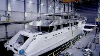 Heesen Yachts Azamanta Hull and Superstructure [upl. by Eolande]