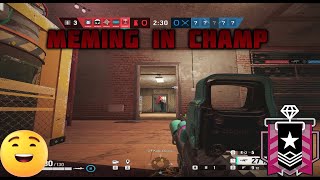 Rainbow Six Siege Meming in Ranked [upl. by Mungo]