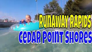 Runaway Rapids Cedar Point Shores Sandusky Ohio [upl. by Stoat549]