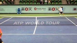 Gilles Simon in 1st round Rakuten Japan Open 2009 [upl. by Klug]