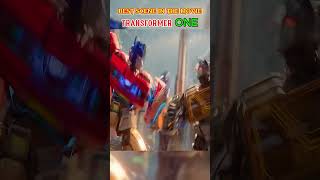 Best Scene in Transformer One movie  Optimus 1 vs 4transformers optimusprime [upl. by Tapes]