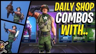 Daily Item Shop Combos with MUNITIONS MAJOR in Fortnite [upl. by Perry868]