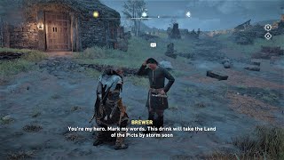 Assassins Creed Valhalla Dunvegan Village Mystery  The Drink of the Picts [upl. by Yale]