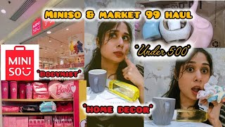 Under500 home decor haul youtube haul homedecor miniso minivlog [upl. by Noryb]